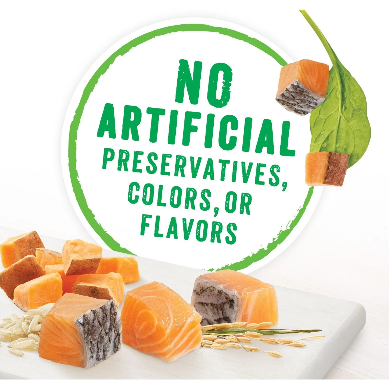 Purina Beneful Chopped Blends With Salmon, Sweet Potatoes, Brown Rice & Spinach Wet Dog Food - Image 4