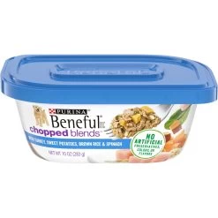 Purina Beneful Chopped Blends With Turkey, Sweet Potatoes, Brown Rice & Spinach Wet Dog Food