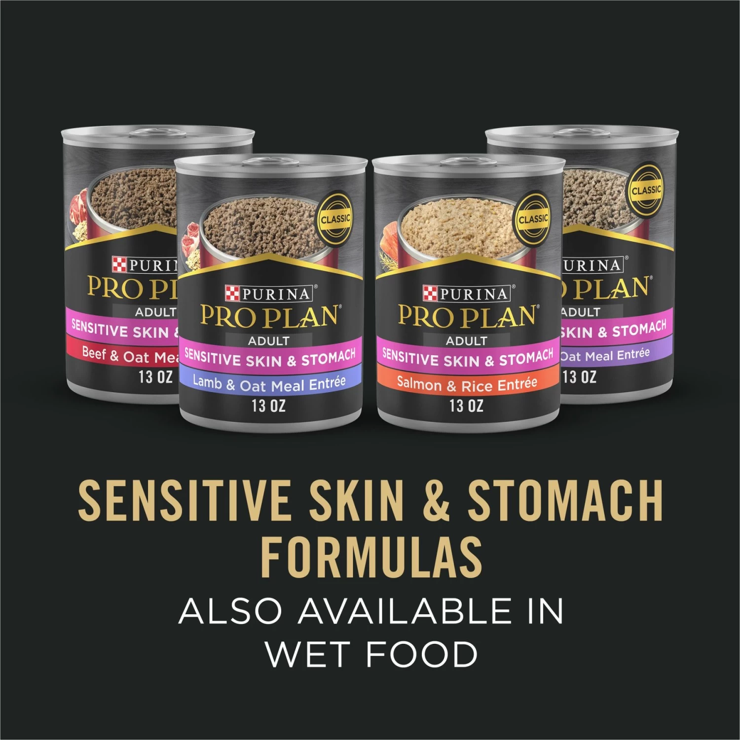 Purina Pro Plan Adult Sensitive Skin & Stomach Salmon & Rice Formula Dry Dog Food - Image 7