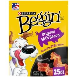 Purina Beggin' Strips Real Meat Original With Bacon - 25 Oz