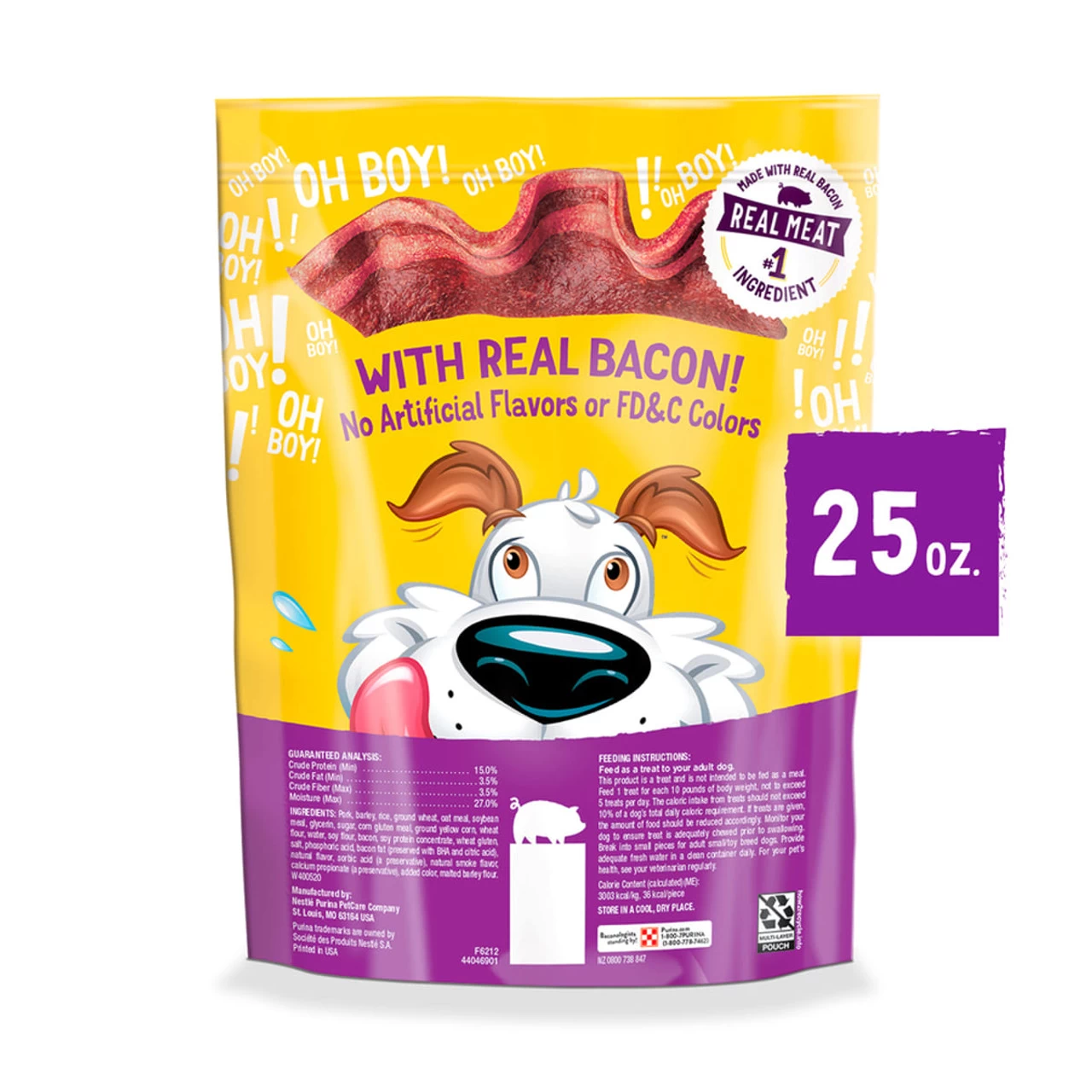 Purina Beggin' Strips Real Meat Original With Bacon - 25 Oz - Image 2