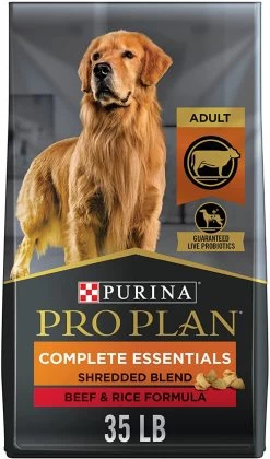 Purina Pro Plan Adult Complete Essentials Shredded Blend Beef & Rice -