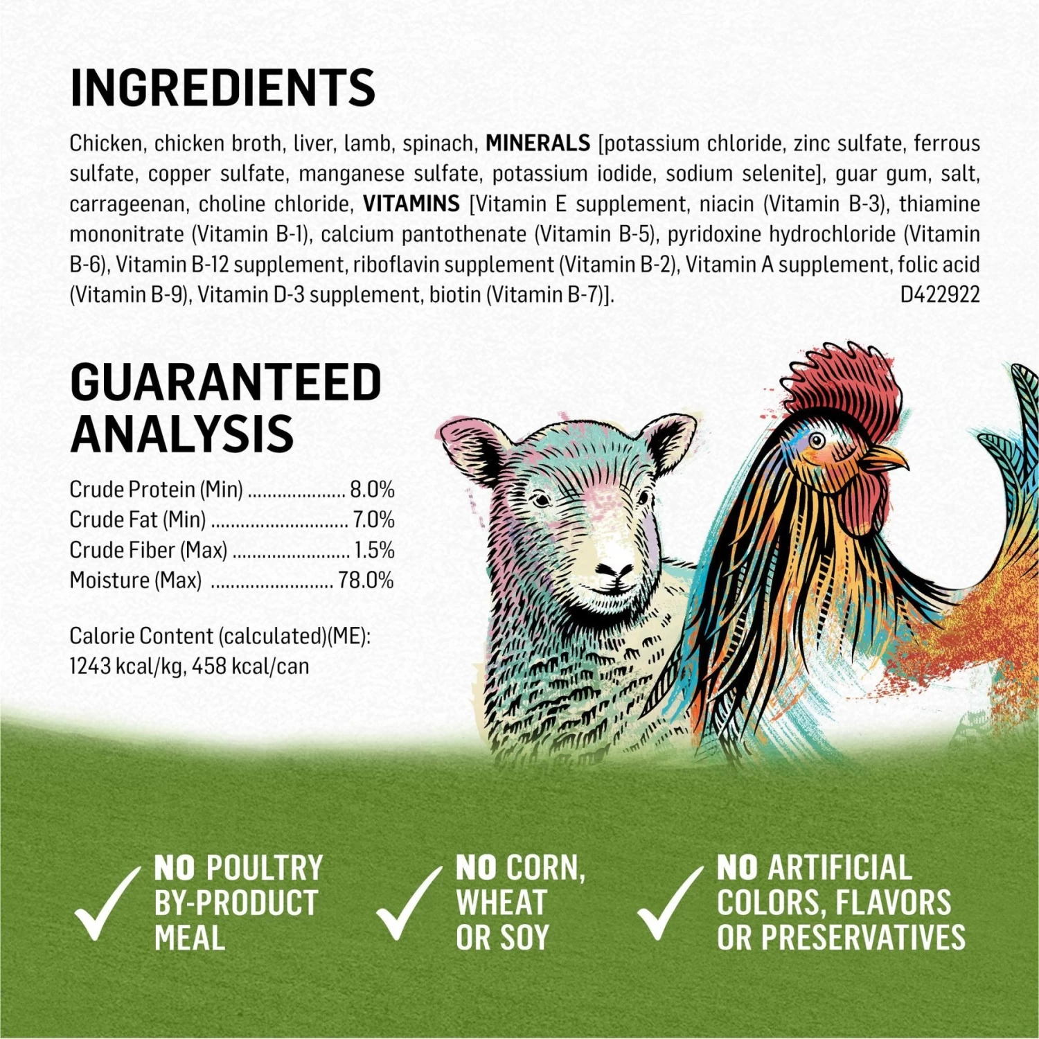 Purina Beyond Grain-Free Chicken, Lamb & Spinach Recipe Ground Entree Canned Dog Food - Image 5