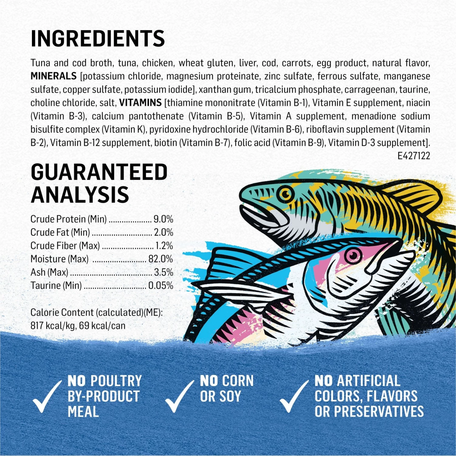 Purina Beyond Natural Wild-Caught Tuna, Cod & Carrots Recipe In Gravy Canned Cat Food - Image 5