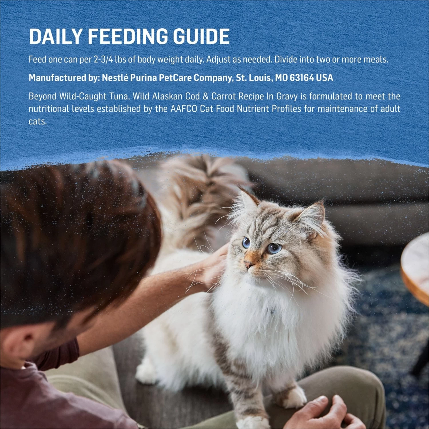 Purina Beyond Natural Wild-Caught Tuna, Cod & Carrots Recipe In Gravy Canned Cat Food - Image 8