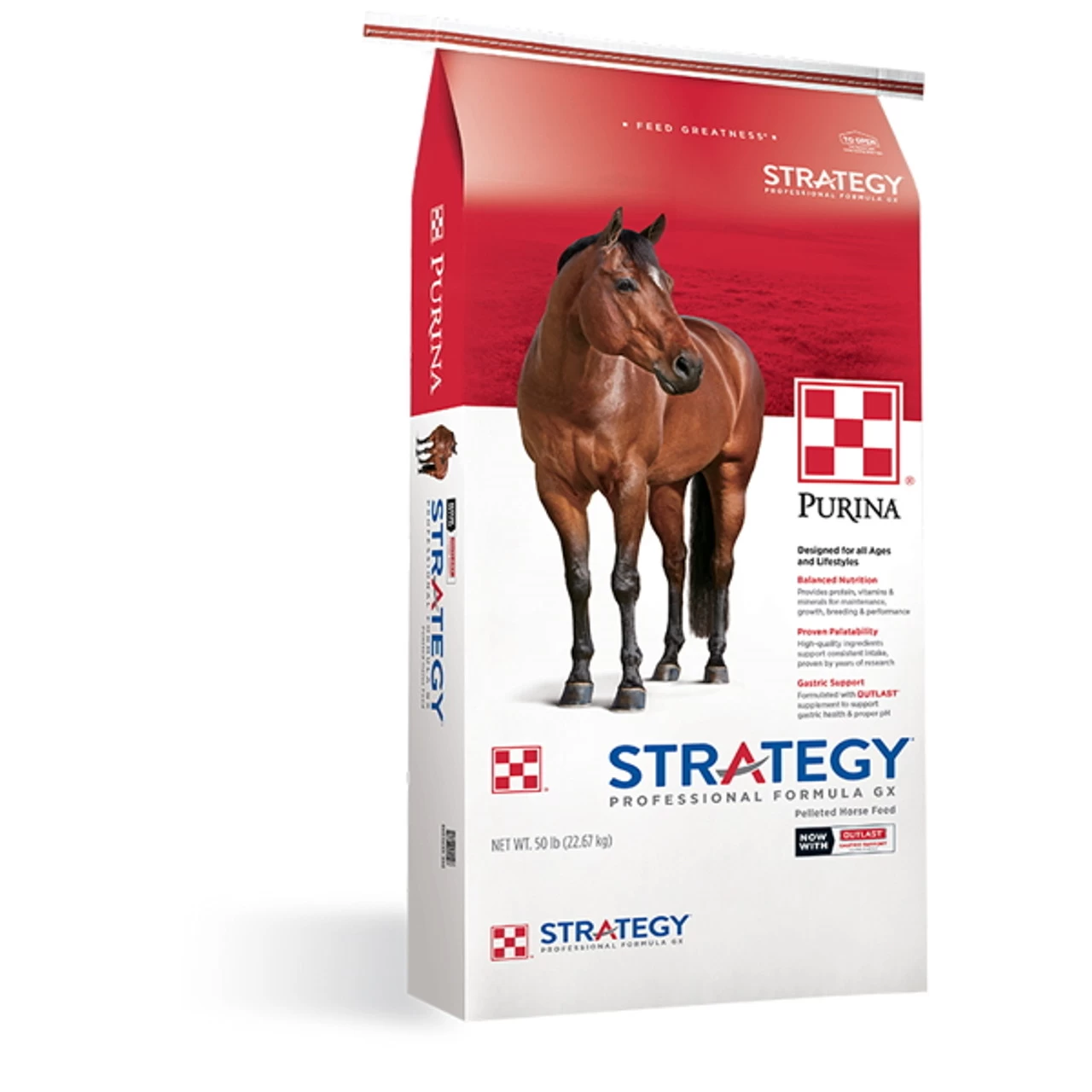 Purina Strategy GX Pellets 50lbs (Available For In Store Pick U
