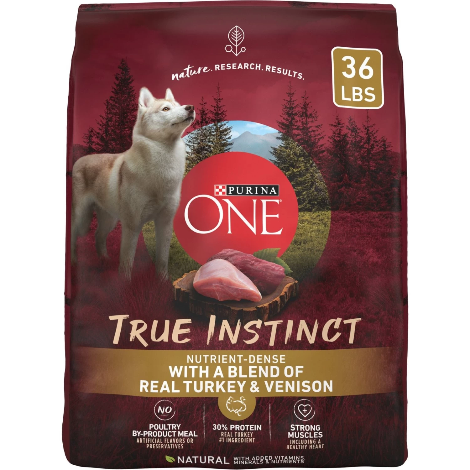 Purina ONE True Instinct Natural High Protein With Real Turkey & Venison Dry Dog Food
