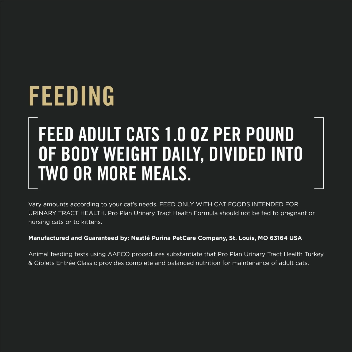 Purina Pro Plan Focus Adult Classic Urinary Tract Health Formula Turkey & Giblets Entree Canned Cat Food - Image 8