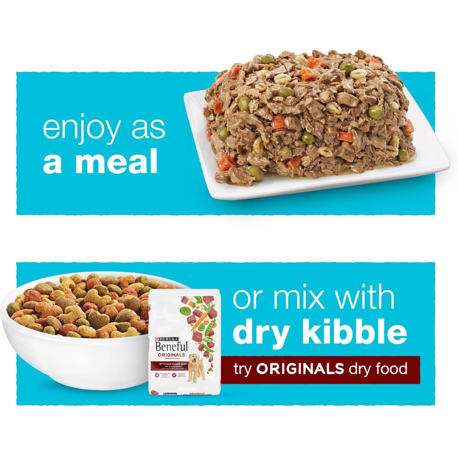 Purina Beneful Chopped Blends With Beef, Carrots, Peas & Barley Wet Dog Food - Image 6