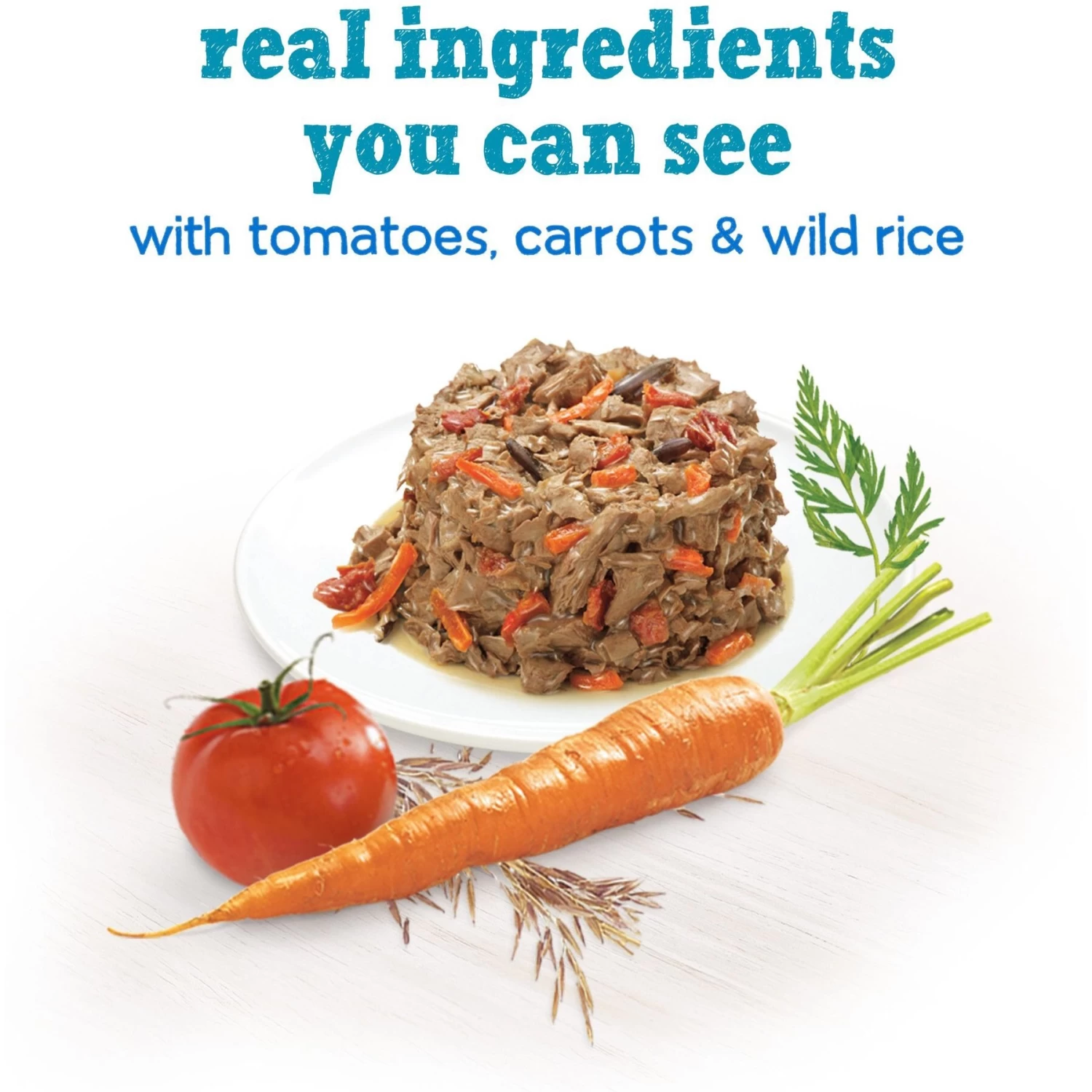 Purina Beneful IncrediBites With Beef, Tomatoes, Carrots & Wild Rice Canned Dog Food - Image 3