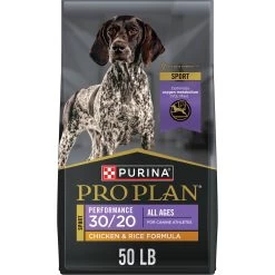 Purina Pro Plan Sport Performance All Life Stages High-Protein 30/20 Chicken & Rice Formula Dry Dog Food