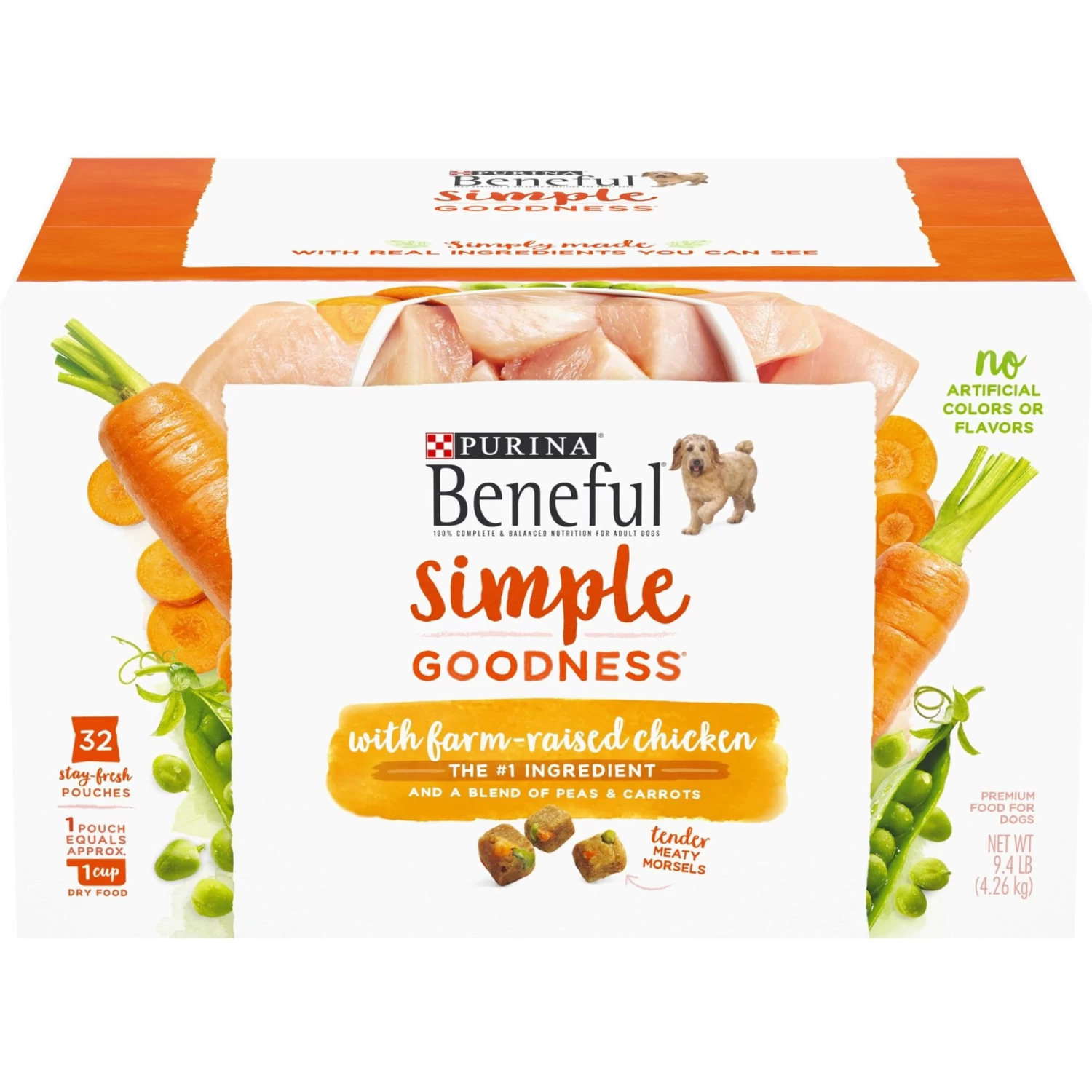 Purina Beneful Simple Goodness With Farm-Raised Chicken Dry Dog Food