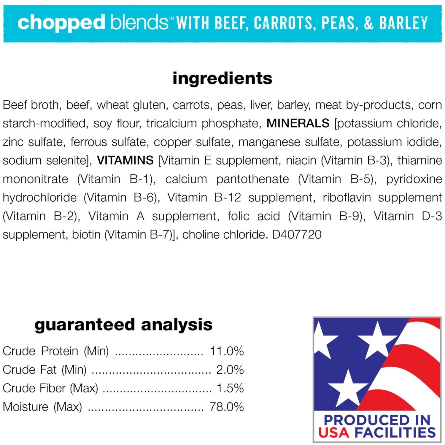 Purina Beneful Chopped Blends Variety Pack Wet Dog Food - Image 4