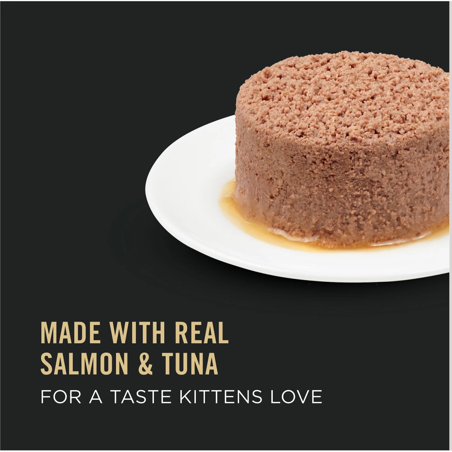 Purina Pro Plan Classic Salmon & Tuna Grain-Free Kitten Entree Canned Cat Food - Image 2
