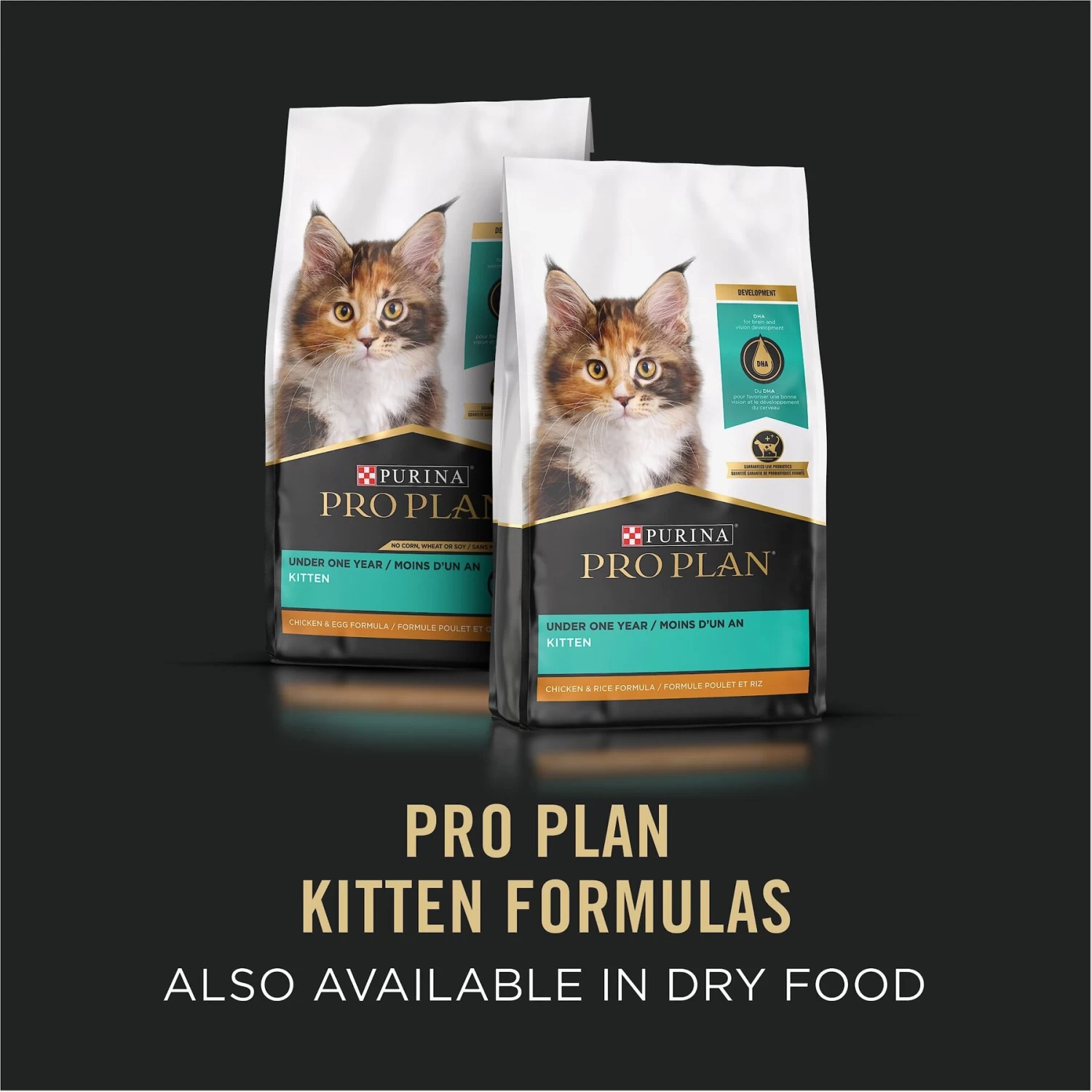 Purina Pro Plan Classic Salmon & Tuna Grain-Free Kitten Entree Canned Cat Food - Image 7