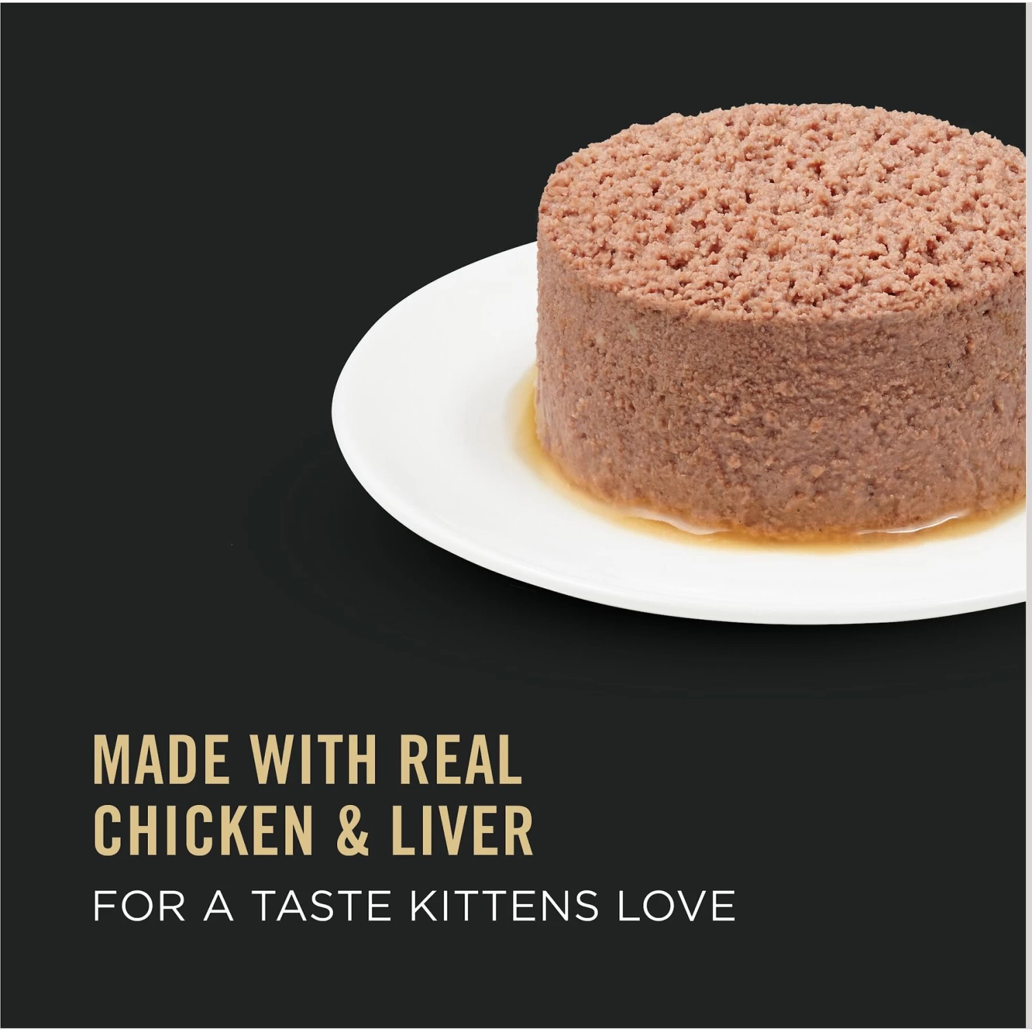 Purina Pro Plan True Nature Natural Chicken & Liver Grain-Free Kitten Formula Canned Cat Food - Image 2