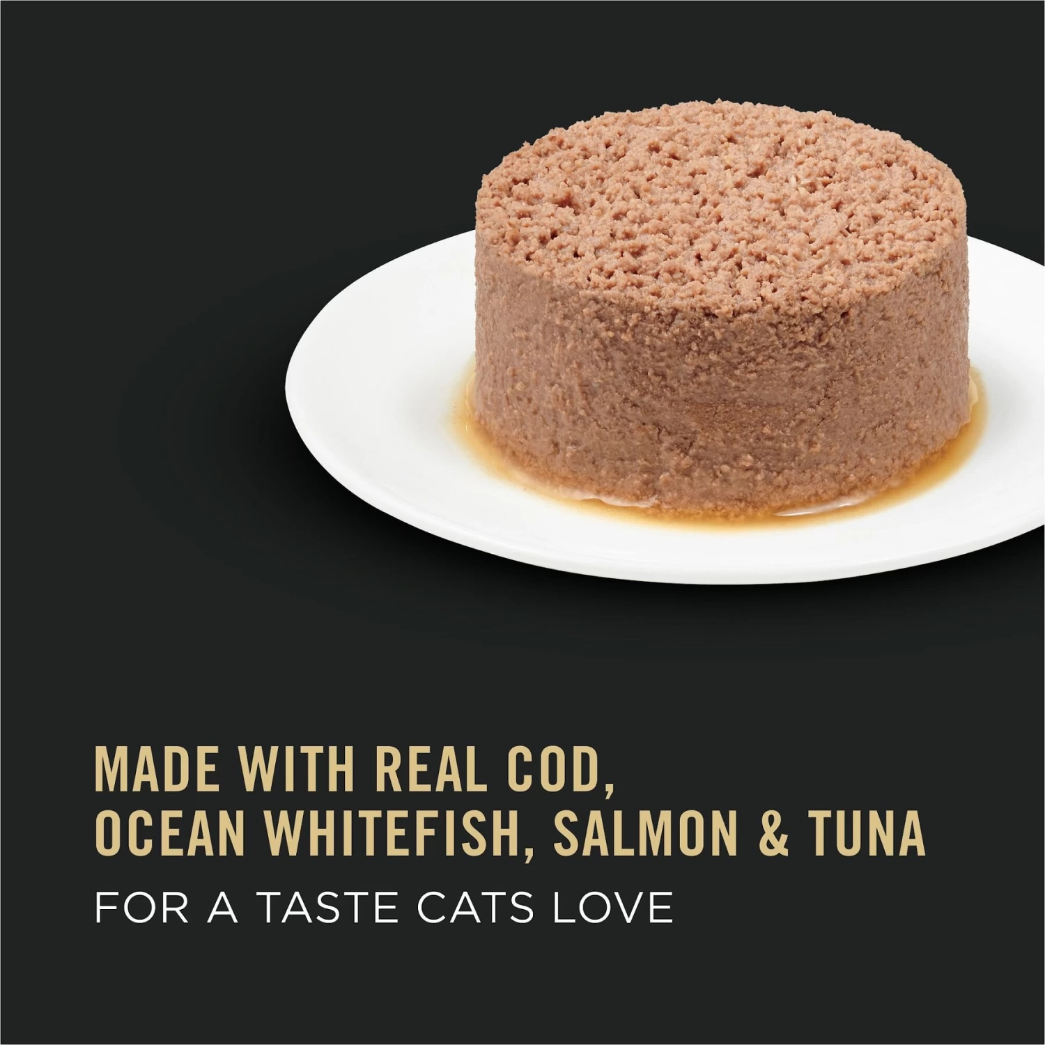 Purina Pro Plan Senior Adult 7+ Seafood Favorites Pate Variety Pack Canned Cat Food - Image 3