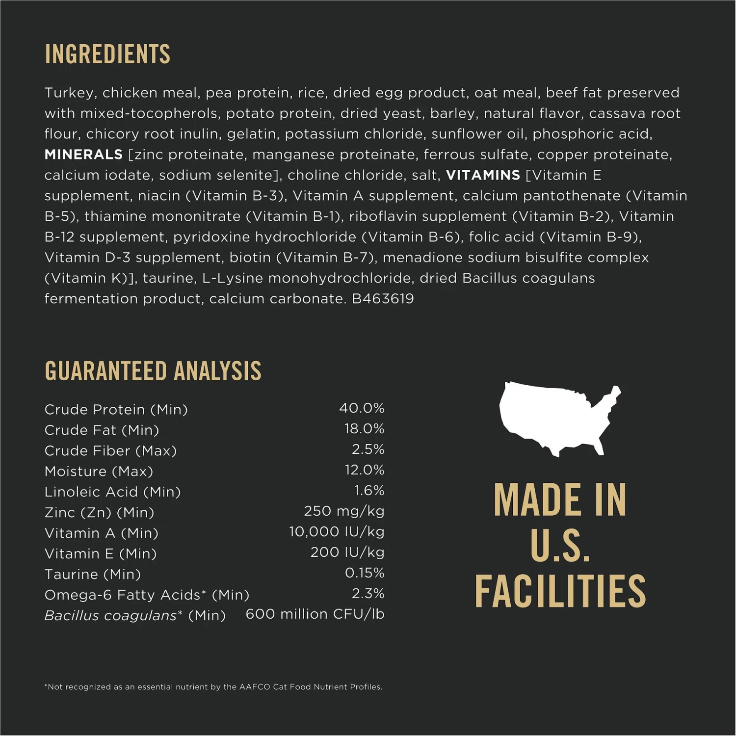 Purina Pro Plan Sensitive Skin & Stomach Turkey & Oat Meal Formula Dry Cat Food - Image 7