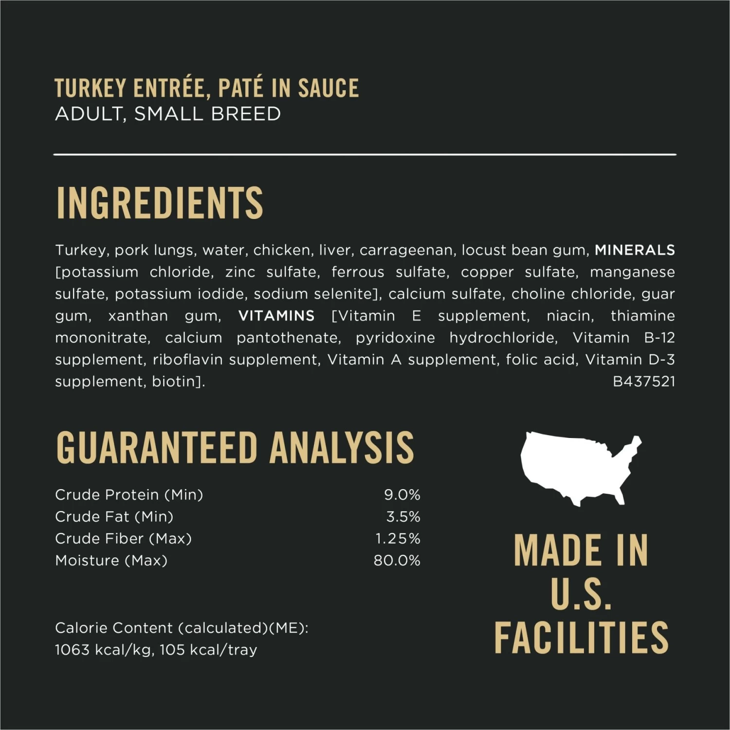 Purina Pro Plan Focus Small Breed Turkey Entree Grain-Free Wet Dog Food - Image 5