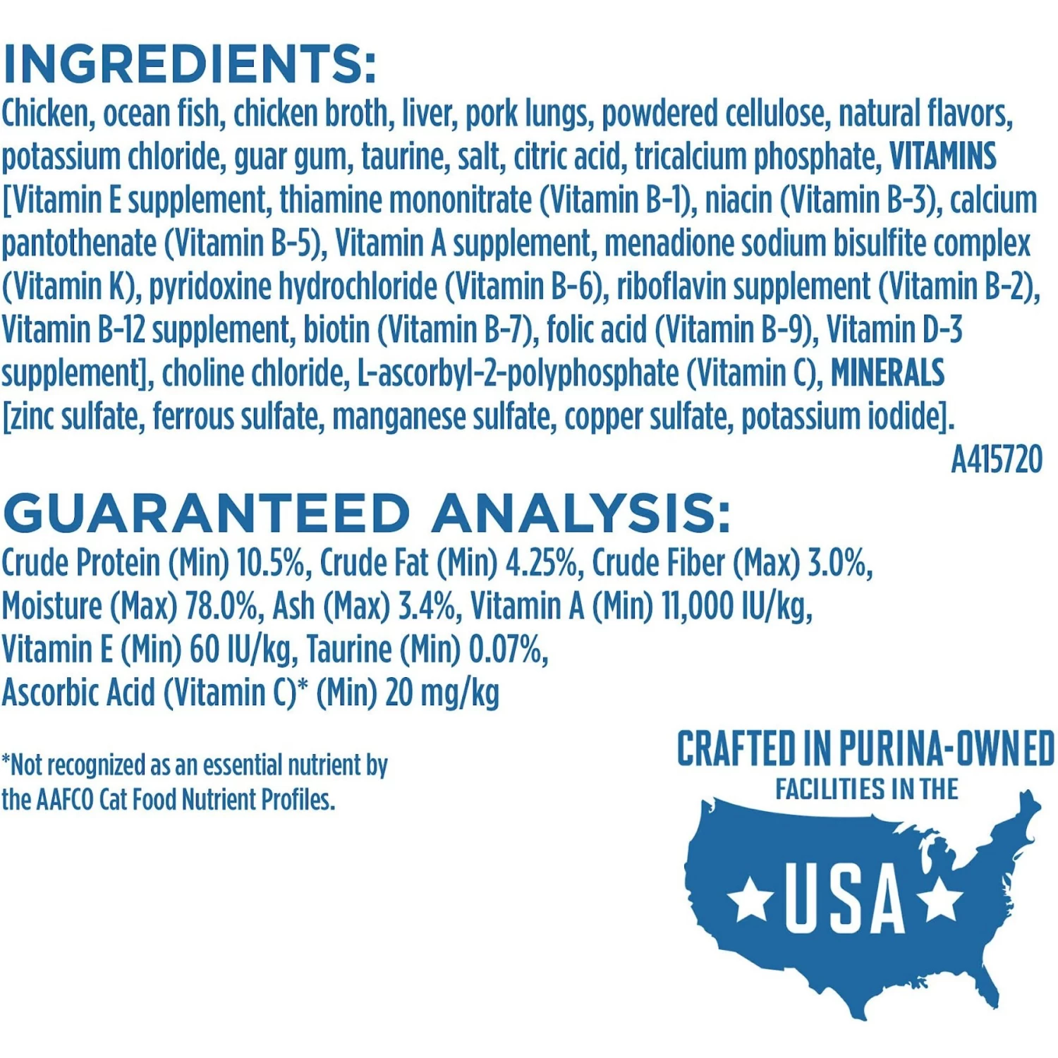 Purina ONE Indoor Advantage 7+ Chicken & Ocean Fish Recipe Pate Wet Cat Food - Image 5