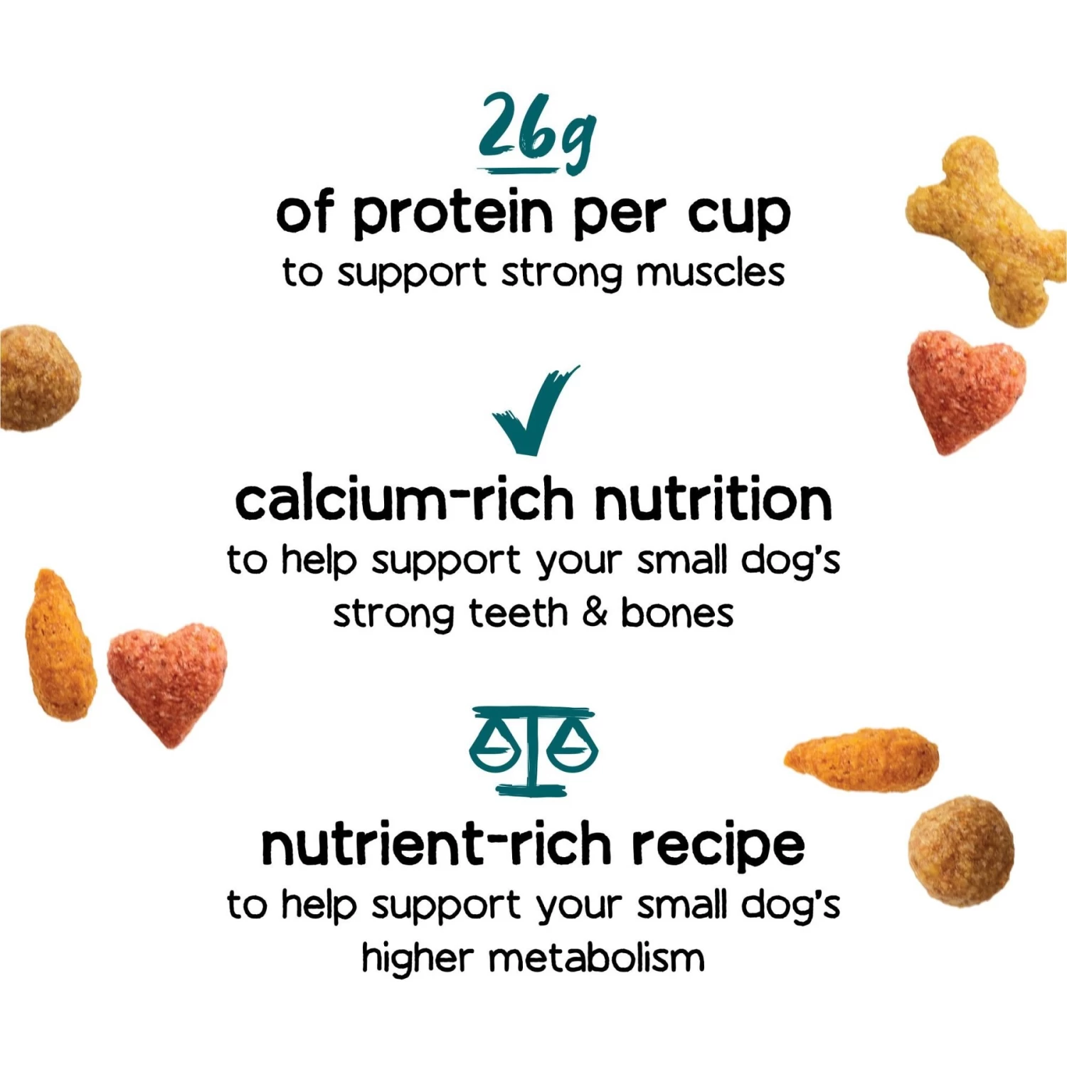 Purina Beneful IncrediBites With Farm-Raised Beef Small Breed Dry Dog Food - Image 3