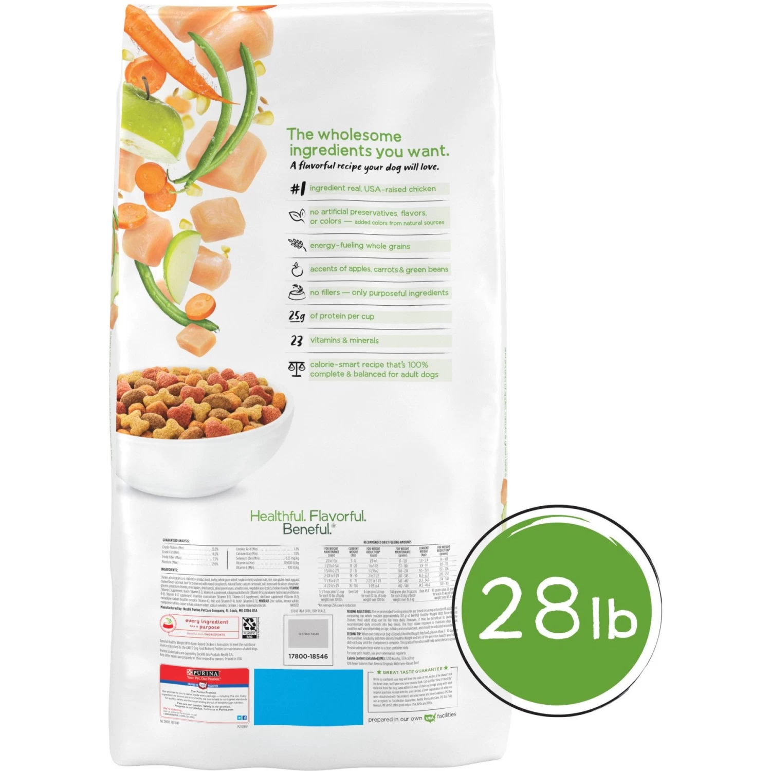 Purina Beneful Healthy Weight With Farm-Raised Chicken Dry Dog Food - Image 2