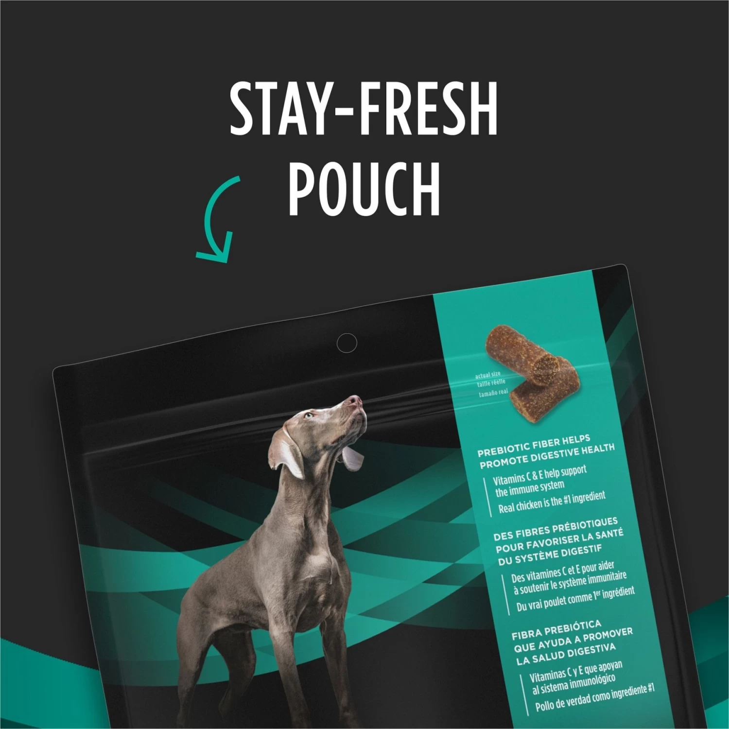 Purina Pro Plan Veterinary Diets Digestive Health Bites Soft & Chewy Dog Treats - Image 4