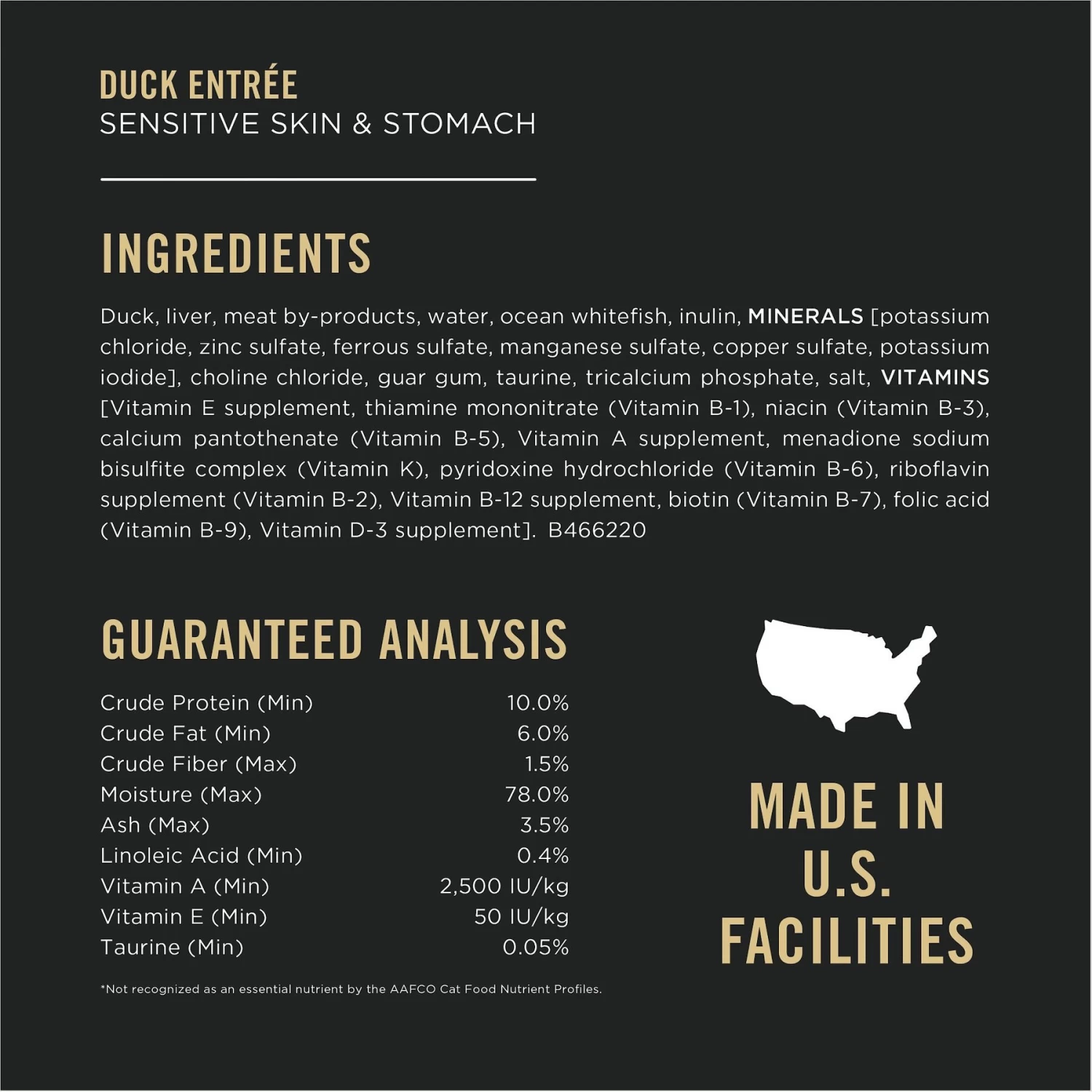Purina Pro Plan Focus Sensitive Skin & Stomach Duck & Arctic Char Variety Pack Canned Cat Food, 3-oz Can, Case Of 24 - Image 6