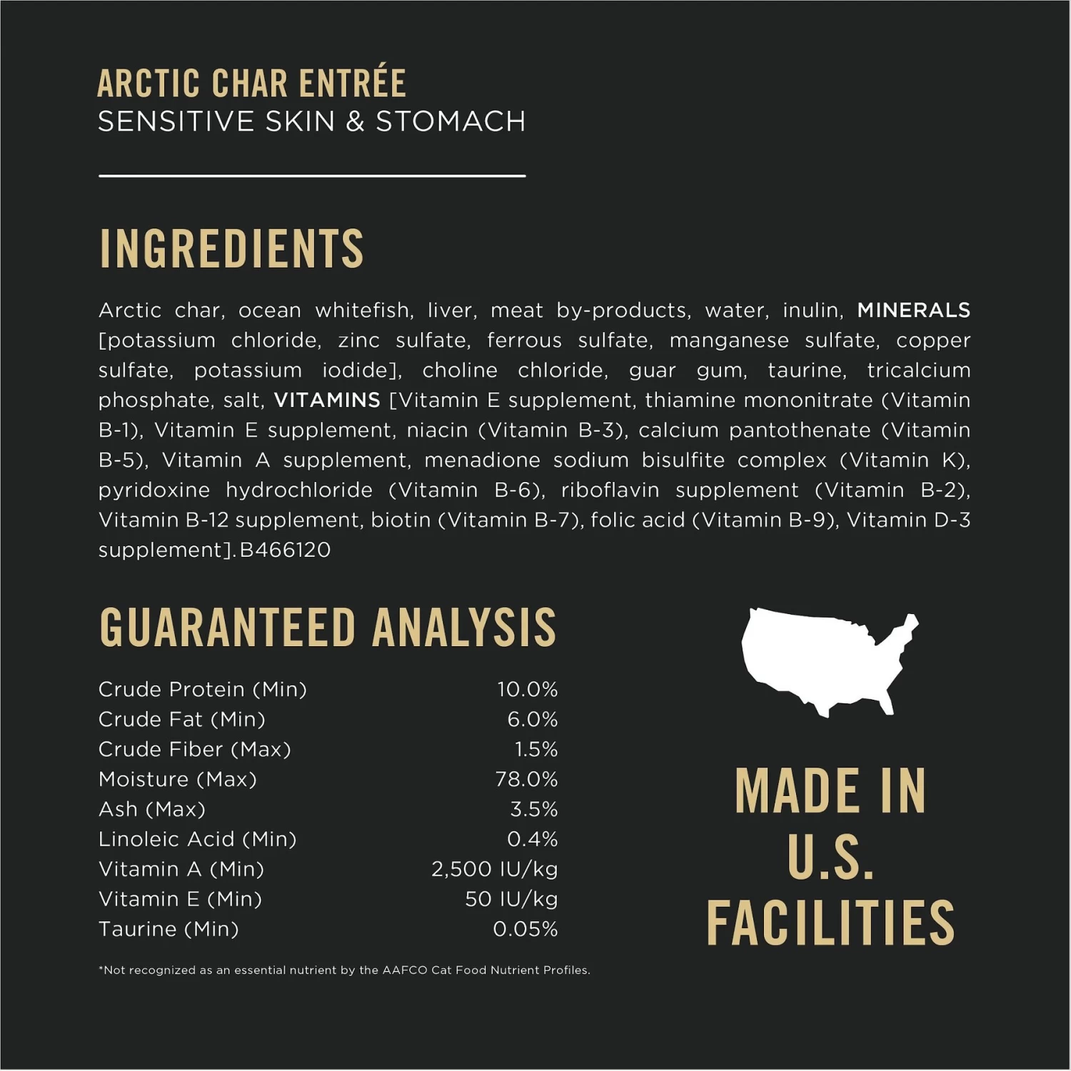 Purina Pro Plan Focus Sensitive Skin & Stomach Duck & Arctic Char Variety Pack Canned Cat Food, 3-oz Can, Case Of 24 - Image 7