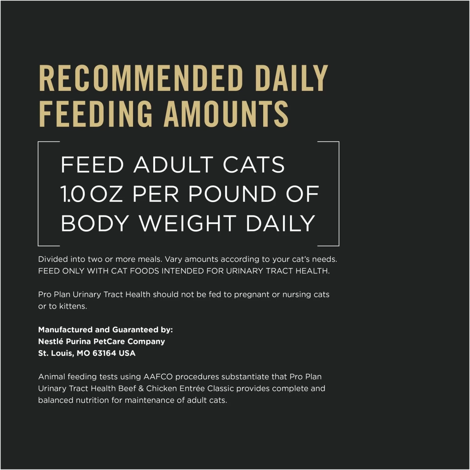 Purina Pro Plan Focus Urinary Tract Health Formula Beef & Chicken Entree Pate Canned Cat Food - Image 7