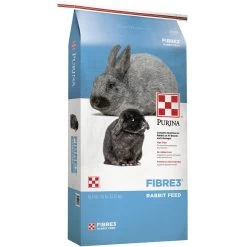 Purina Fiber3 Pellet Rabbit Feed- 50lb