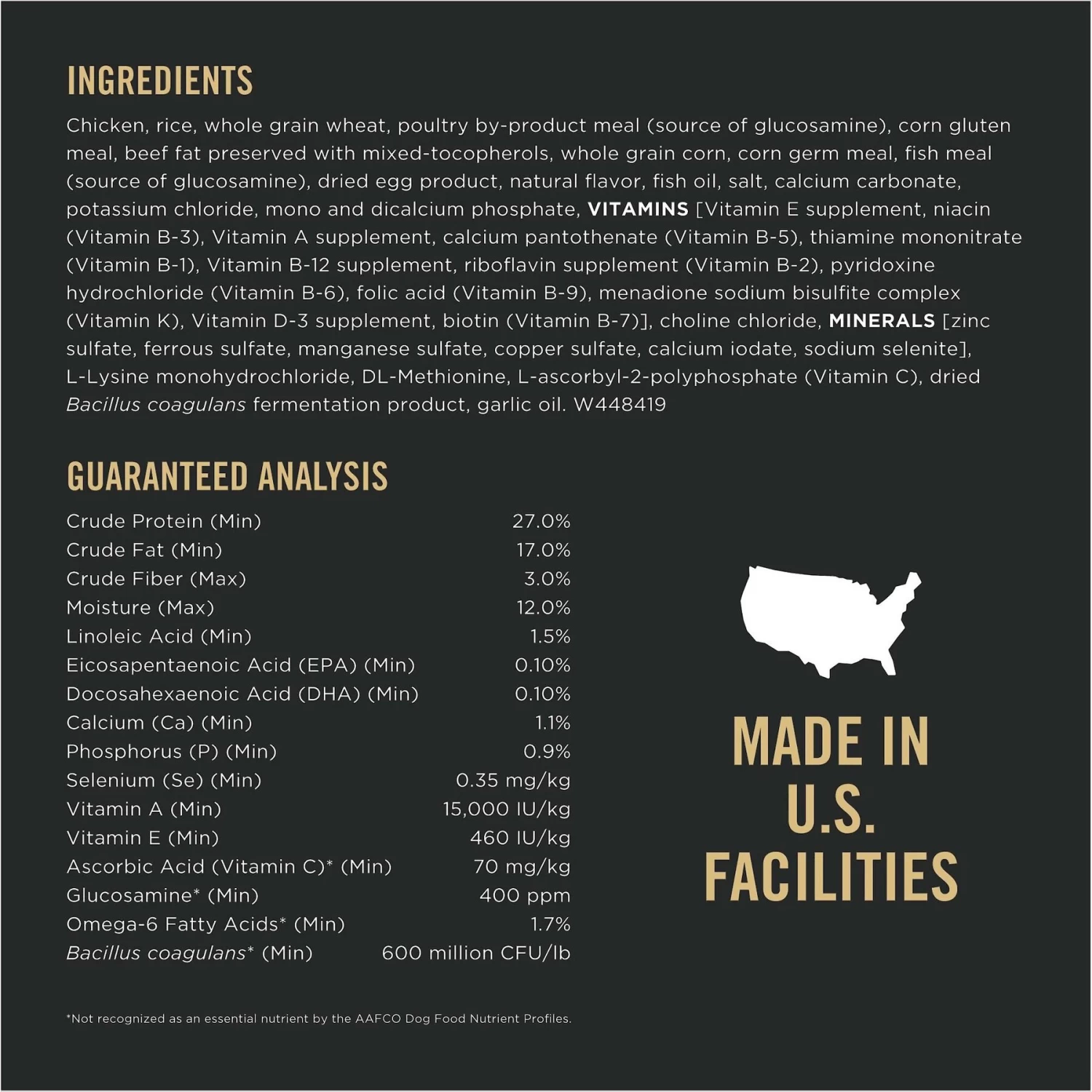 Purina Pro Plan Sport Active All Life Stages High-Protein 27/17 Chicken & Rice Formula Dry Dog Food - Image 6