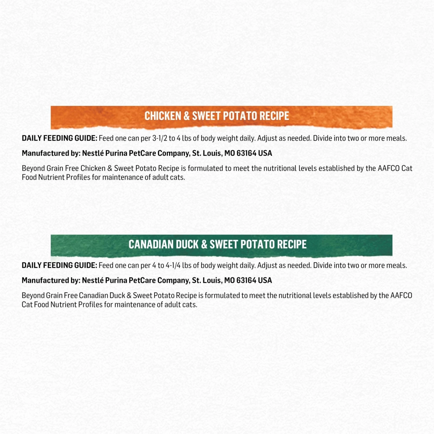 Purina Beyond Poultry Variety Pack Grain-Free Natural Pate Wet Cat Food, 3-oz Can, Case Of 12, 2 Count - Image 9