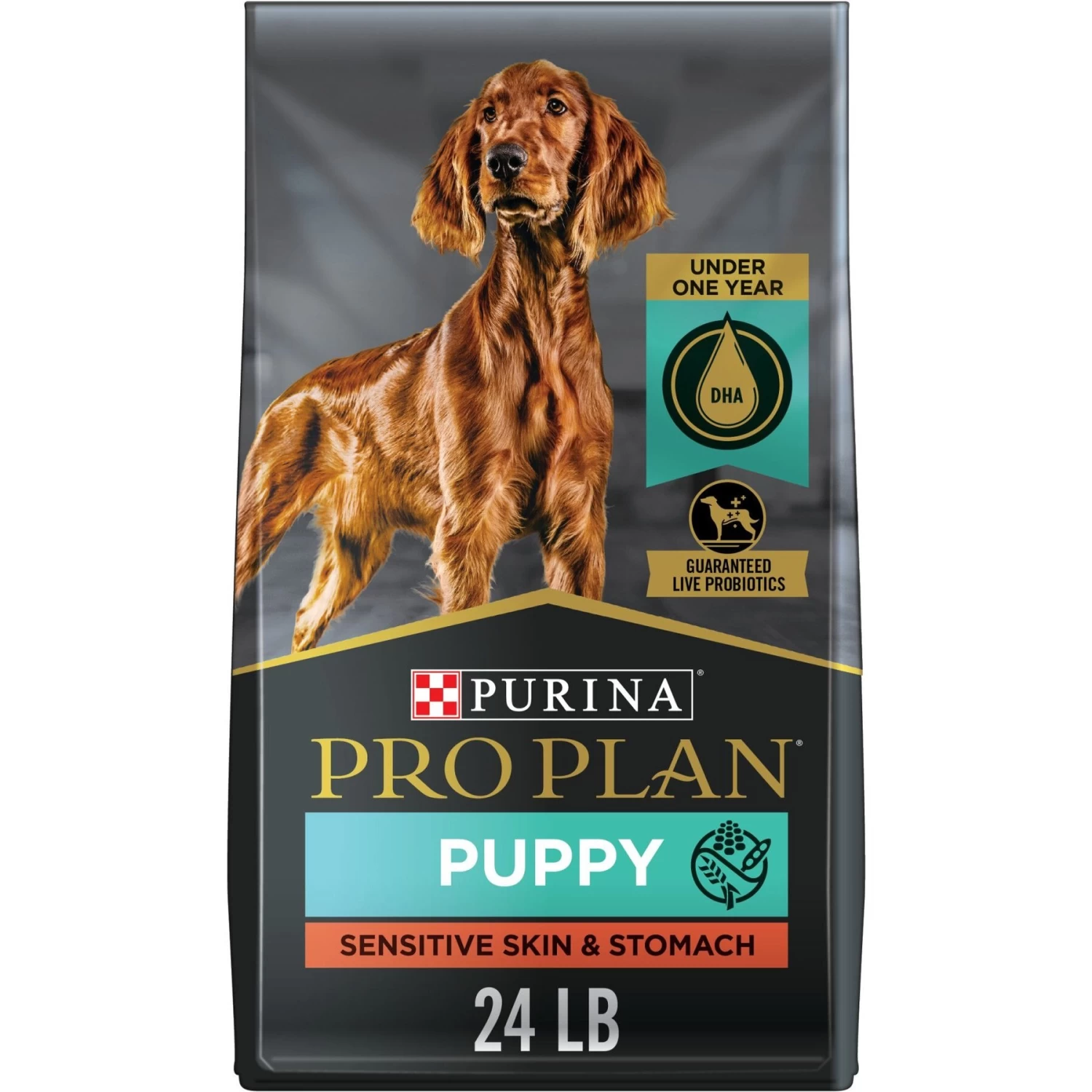 Purina Pro Plan Puppy Sensitive Skin & Stomach Salmon & Rice Dry Dog Food & Wellness Soft Puppy Bites Lamb & Salmon Recipe Grain-Free Natural Dog Treats - Image 6