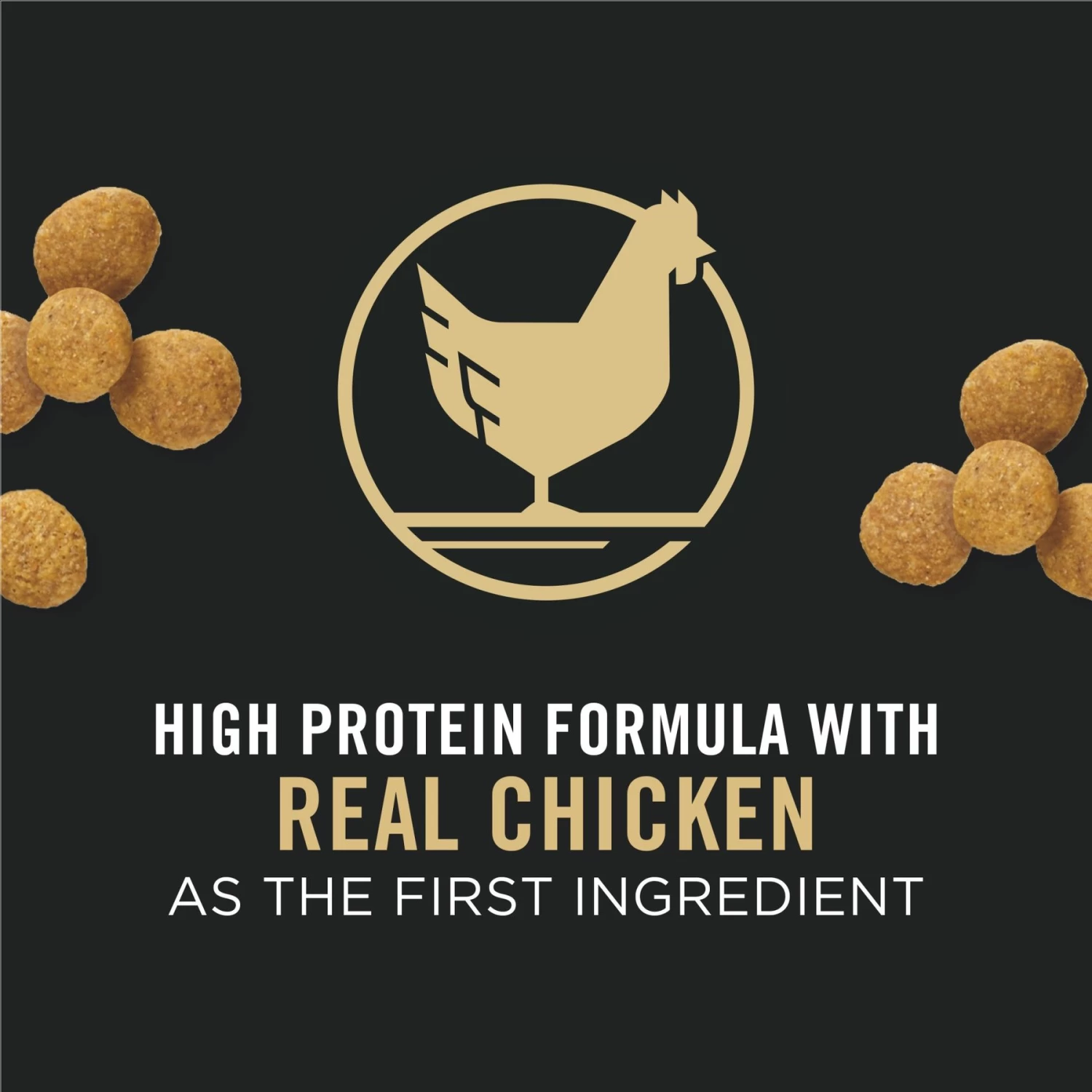 Purina Pro Plan High Protein Chicken & Rice Formula Large Breed Dry Puppy Food & Wellness Soft Puppy Bites Lamb & Salmon Recipe Grain-Free Natural Dog Treats - Image 8