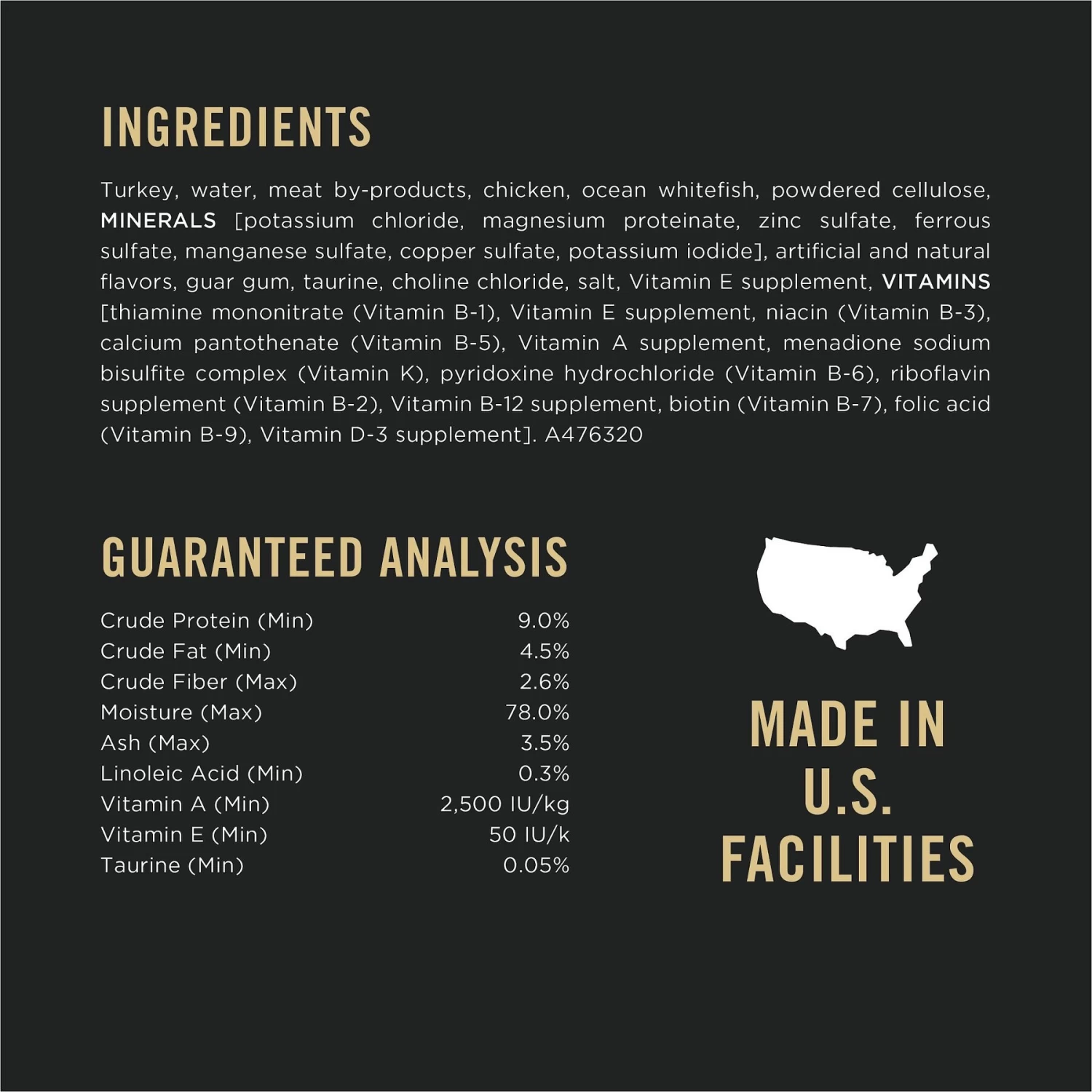 Purina Pro Plan Hairball Control Turkey Entree Pate Wet Cat Food, 3-oz Can, Case Of 24 - Image 5