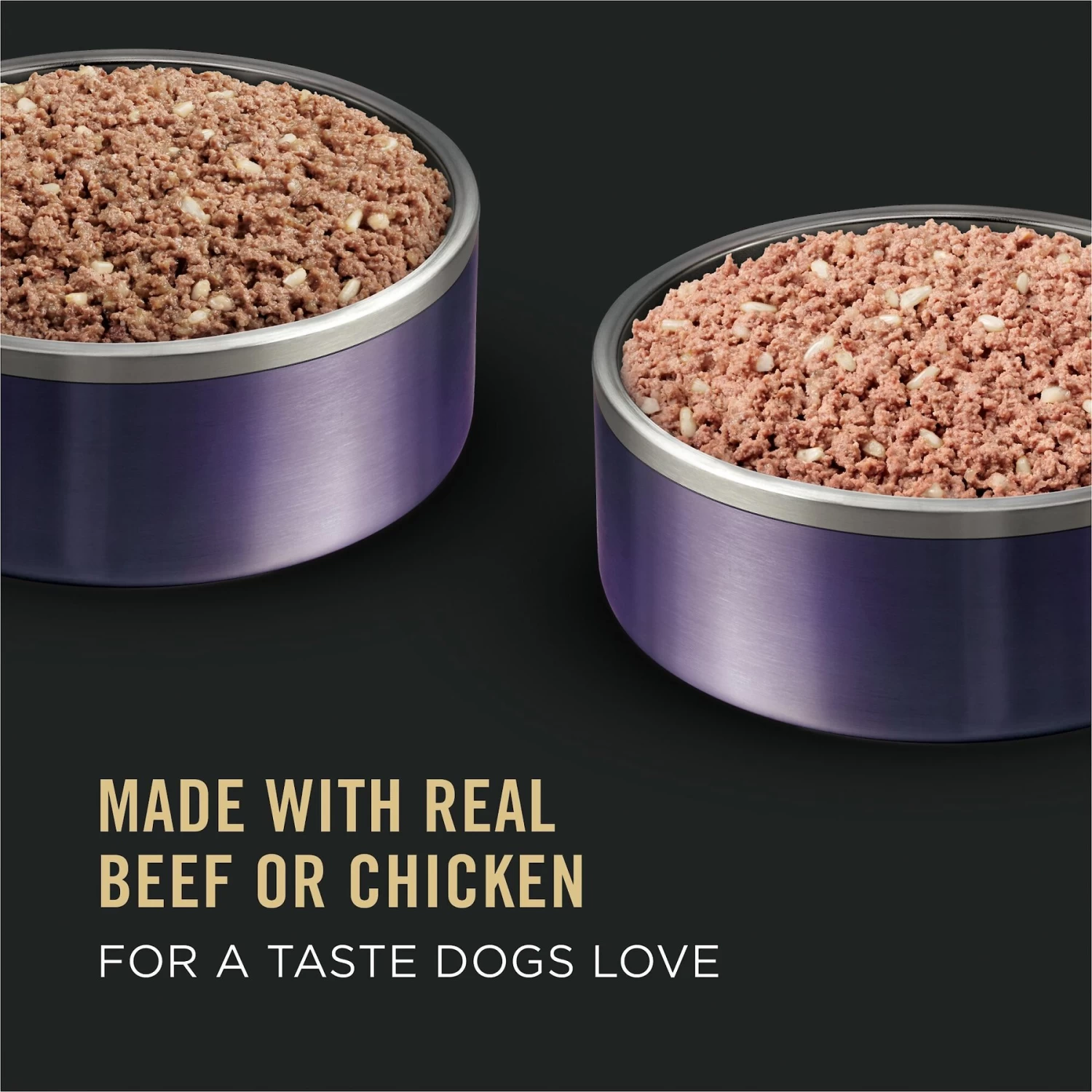 Purina Pro Plan Sport Development Puppy High Protein Beef & Rice Entrée & Chicken & Rice Entrée Variety Pack Wet Dog Food, 13-oz Can, Case Of 12 - Image 3