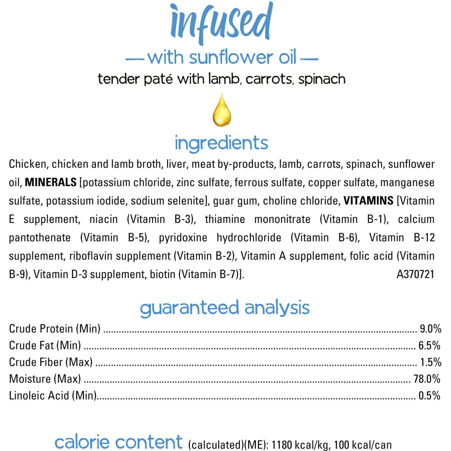 Purina Beneful Infused Pate With Real Lamb, Carrots & Spinach Wet Dog Food, 3-oz Tray, Case Of 24 - Image 6