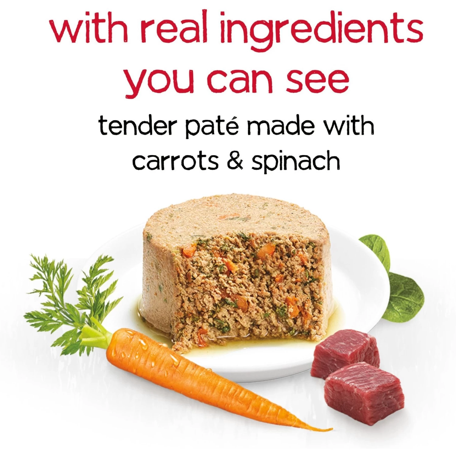 Purina Beneful Infused Pate With Real Beef, Carrots & Spinach Wet Dog Food - Image 3