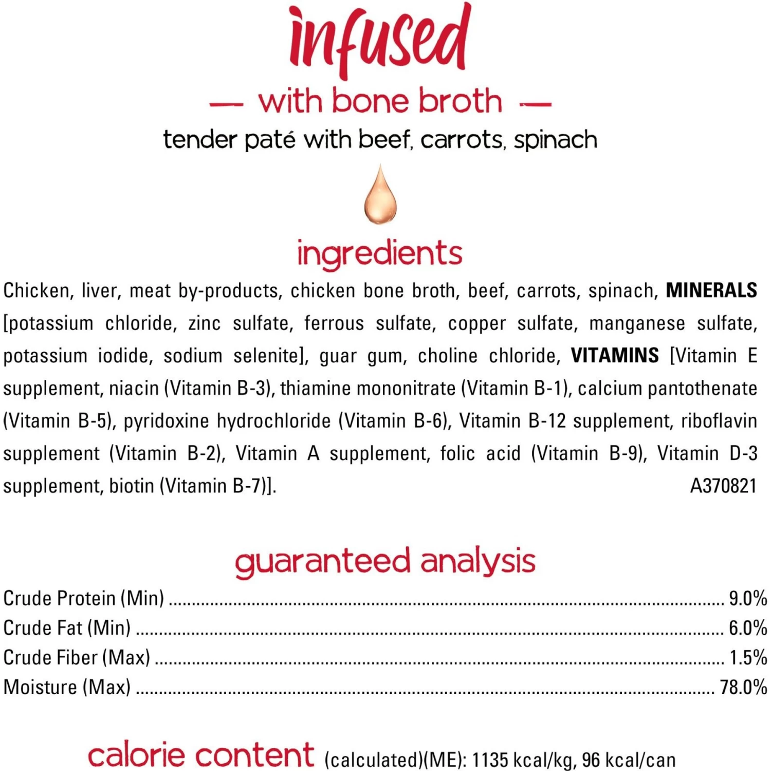 Purina Beneful Infused Pate With Real Beef, Carrots & Spinach Wet Dog Food - Image 6