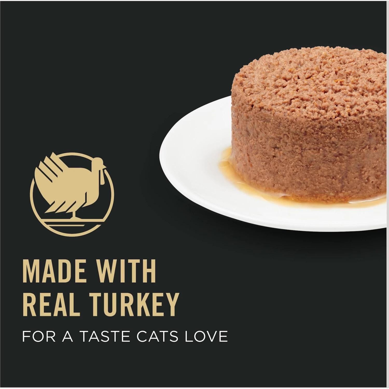 Purina Pro Plan Vital Systems 4-in-1 Turkey Pate Wet Cat Food, 3-oz Can, Case Of 24 - Image 2