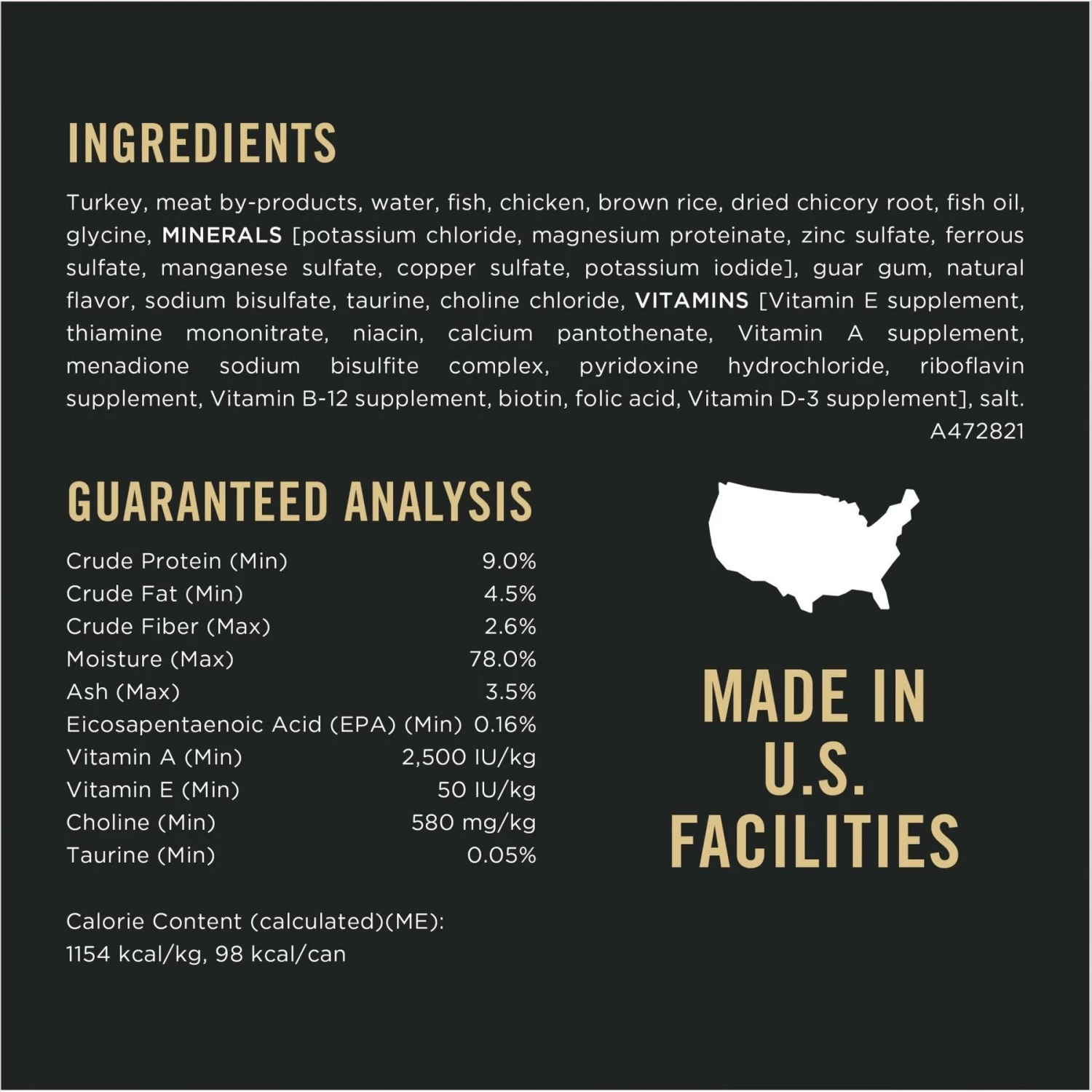 Purina Pro Plan Vital Systems 4-in-1 Turkey Pate Wet Cat Food, 3-oz Can, Case Of 24 - Image 5