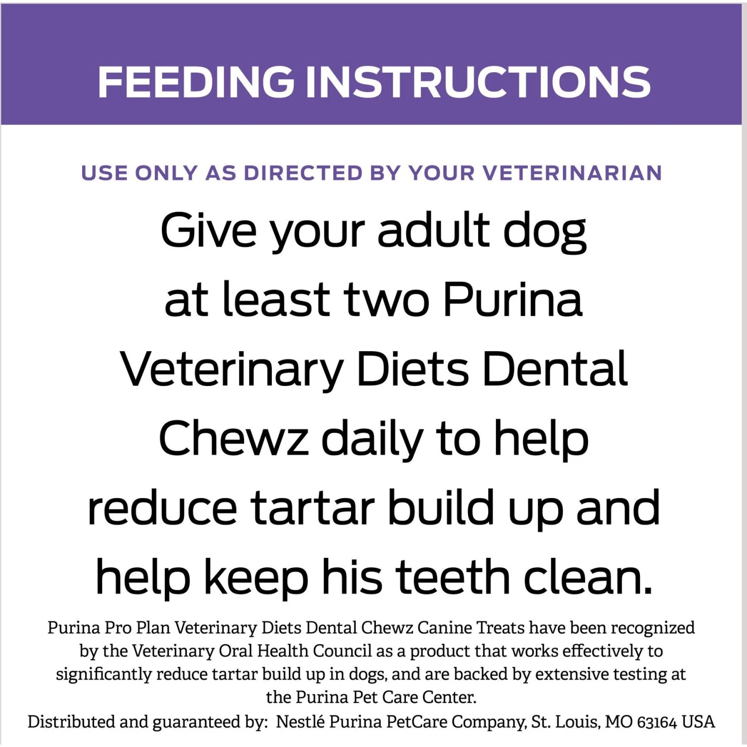 Purina Pro Plan Veterinary Diets Dental Chewz Dental Chew Dog Treats - Image 8