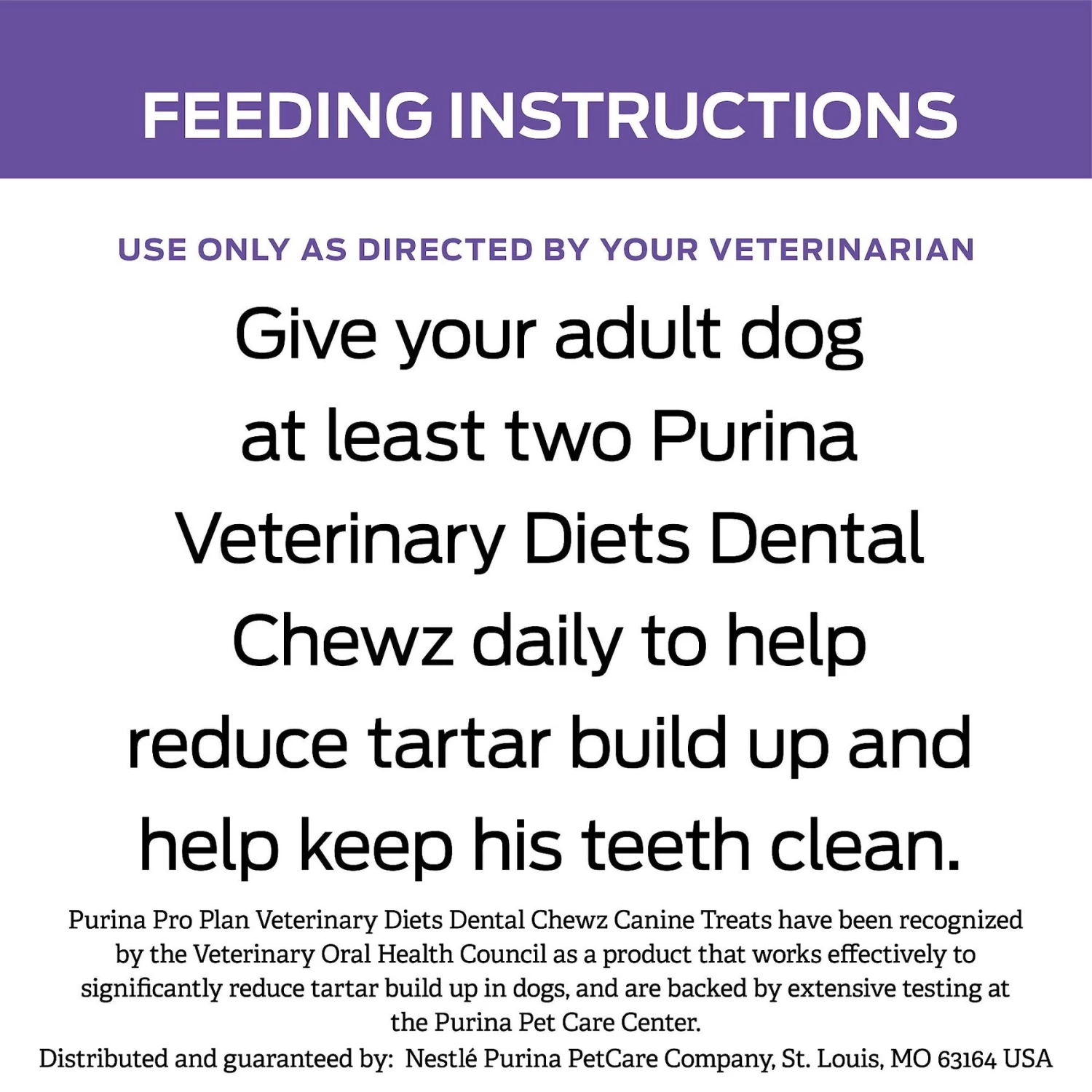 Purina Pro Plan Veterinary Diets Dental Chewz Dental Chew Dog Treats - Image 9