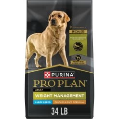 Purina Pro Plan Adult Large Breed Weight Management Chicken & Rice Formula Dry Dog Food