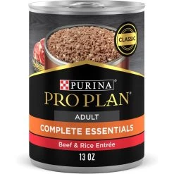 Purina Pro Plan Complete Essentials Beef & Rice Entree Wet Dog Food
