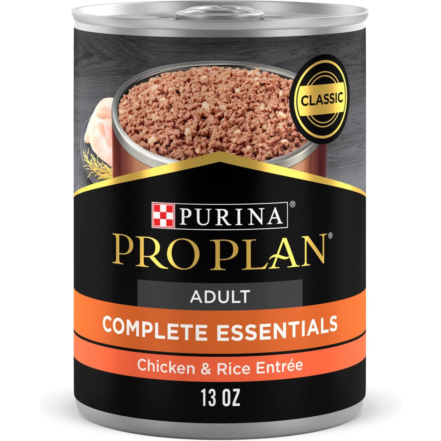 Purina Pro Plan Complete Essentials Adult Classic Chicken & Rice Entree Canned Dog Food