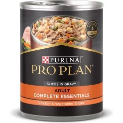 Purina Pro Plan Savor Adult Chicken & Vegetables Entree Slices In Gravy Canned Dog Food