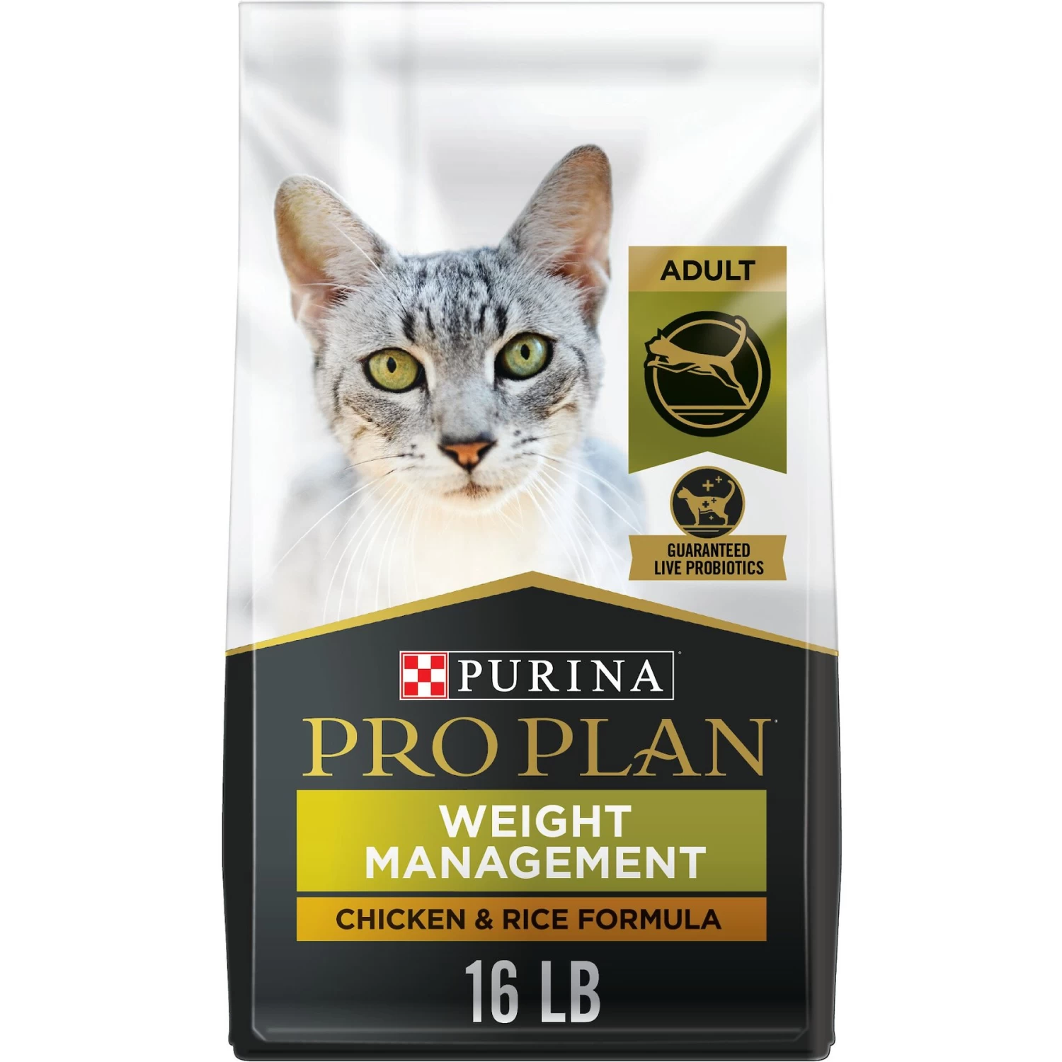 Purina Pro Plan Adult Weight Management Chicken & Rice Formula Dry Cat Food
