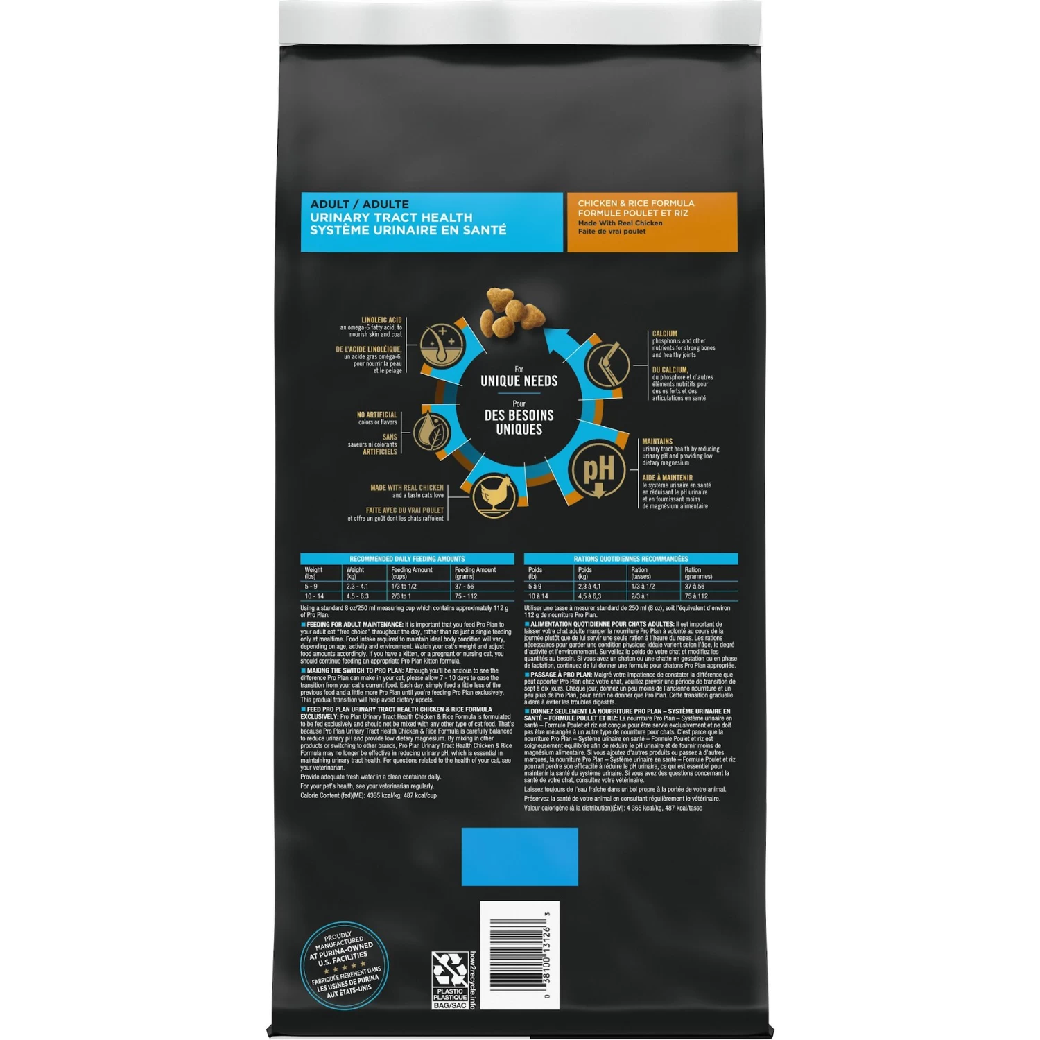 Purina Pro Plan Focus Adult Urinary Tract Health Formula Dry Cat Food - Image 3